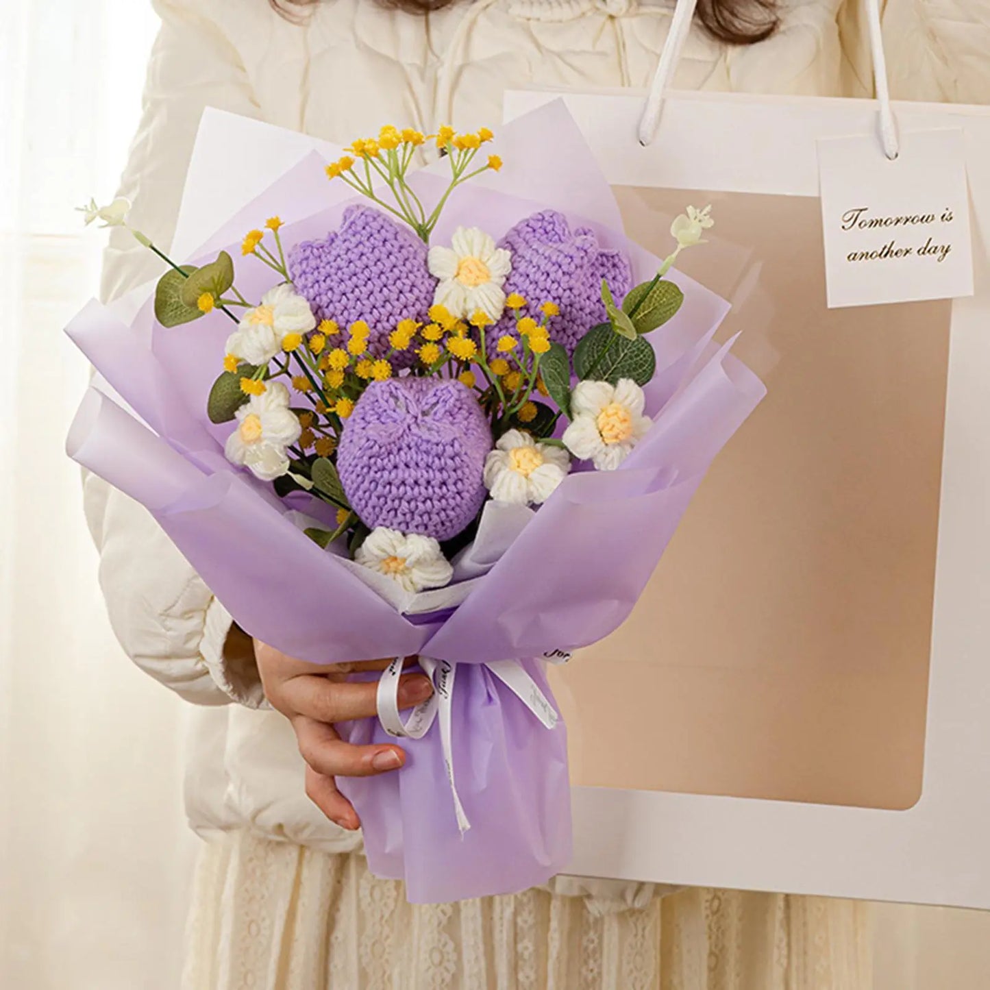 Bouquet of Crocheted Flowers™