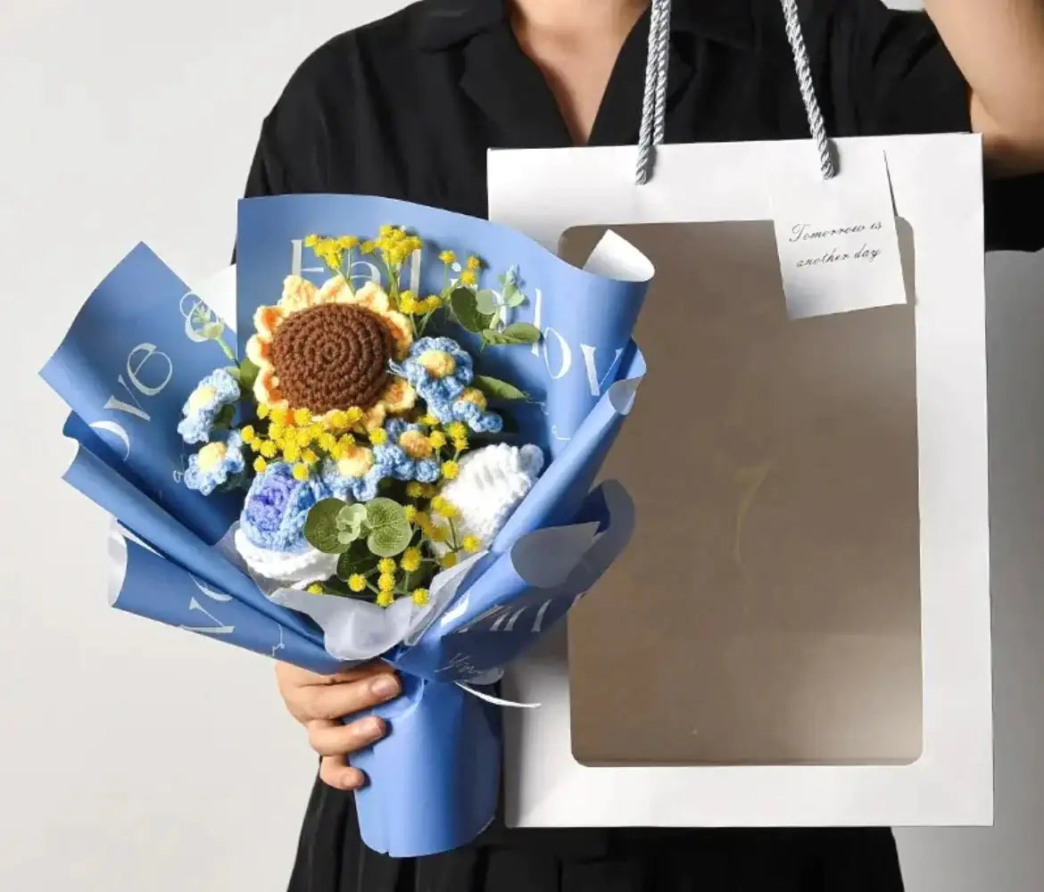 Bouquet of Crocheted Flowers™